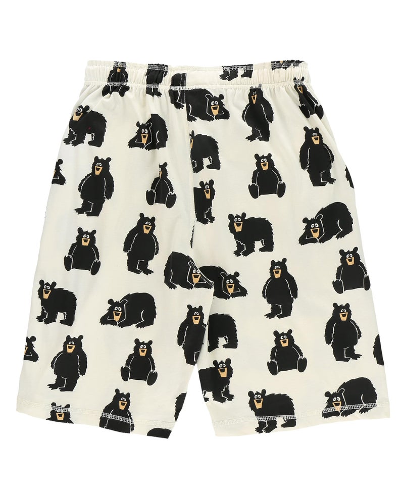 Lazy One Pajama Shorts for Men, Men's Pajama Bottoms, Sleepwear, Animal (Papa Bear, Large) - Image 4